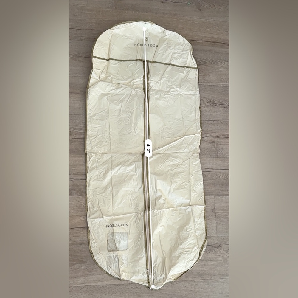 Nordstrom Vintage Long Garment Bag Plastic 1980's three other bags included - Picture 4 of 8